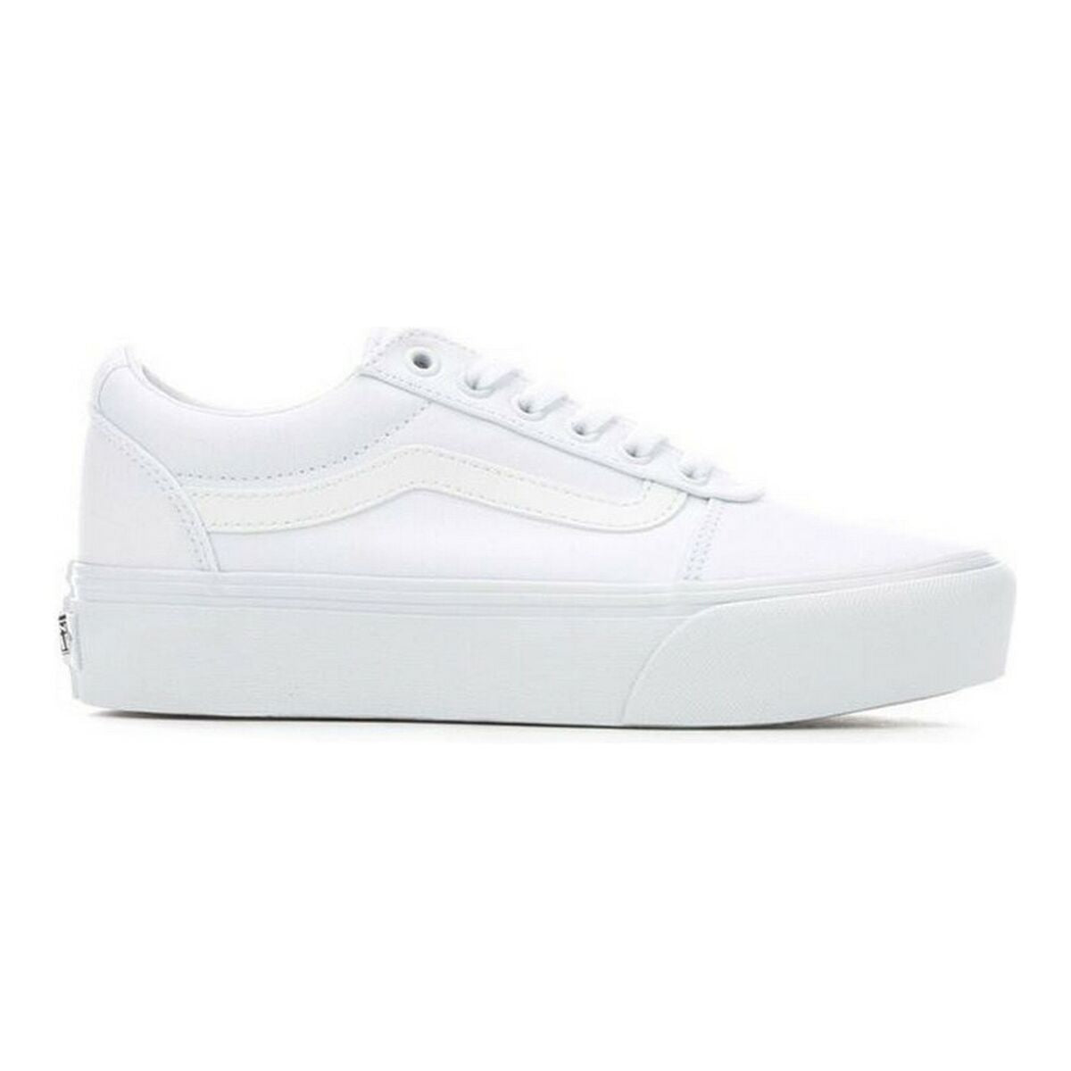 "Vans Ward Platform WM sneaker dam – vy från sidan"