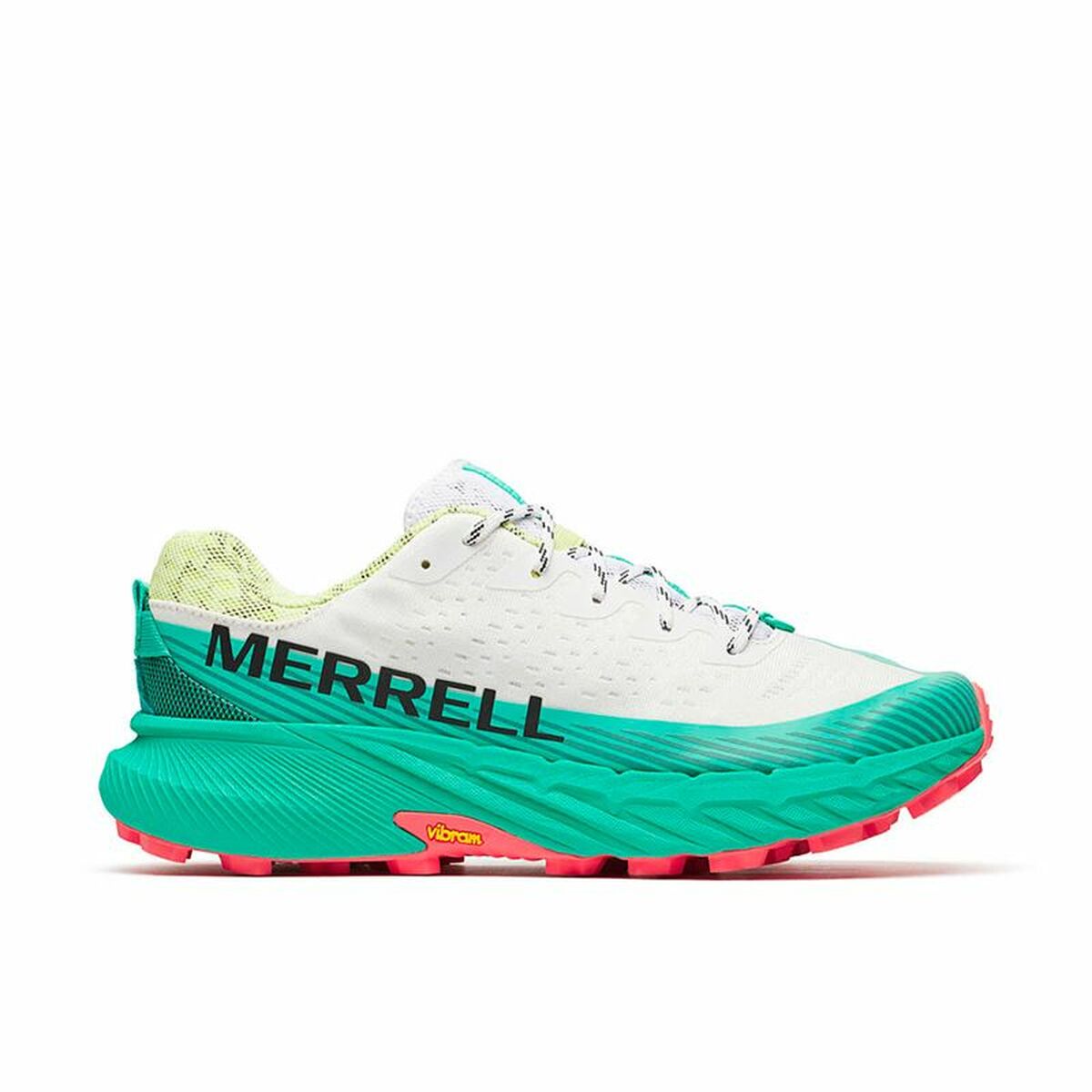 "Merrell Agility Peak 5 Aquamarine trailsko dam 8 mm drop 310 g"