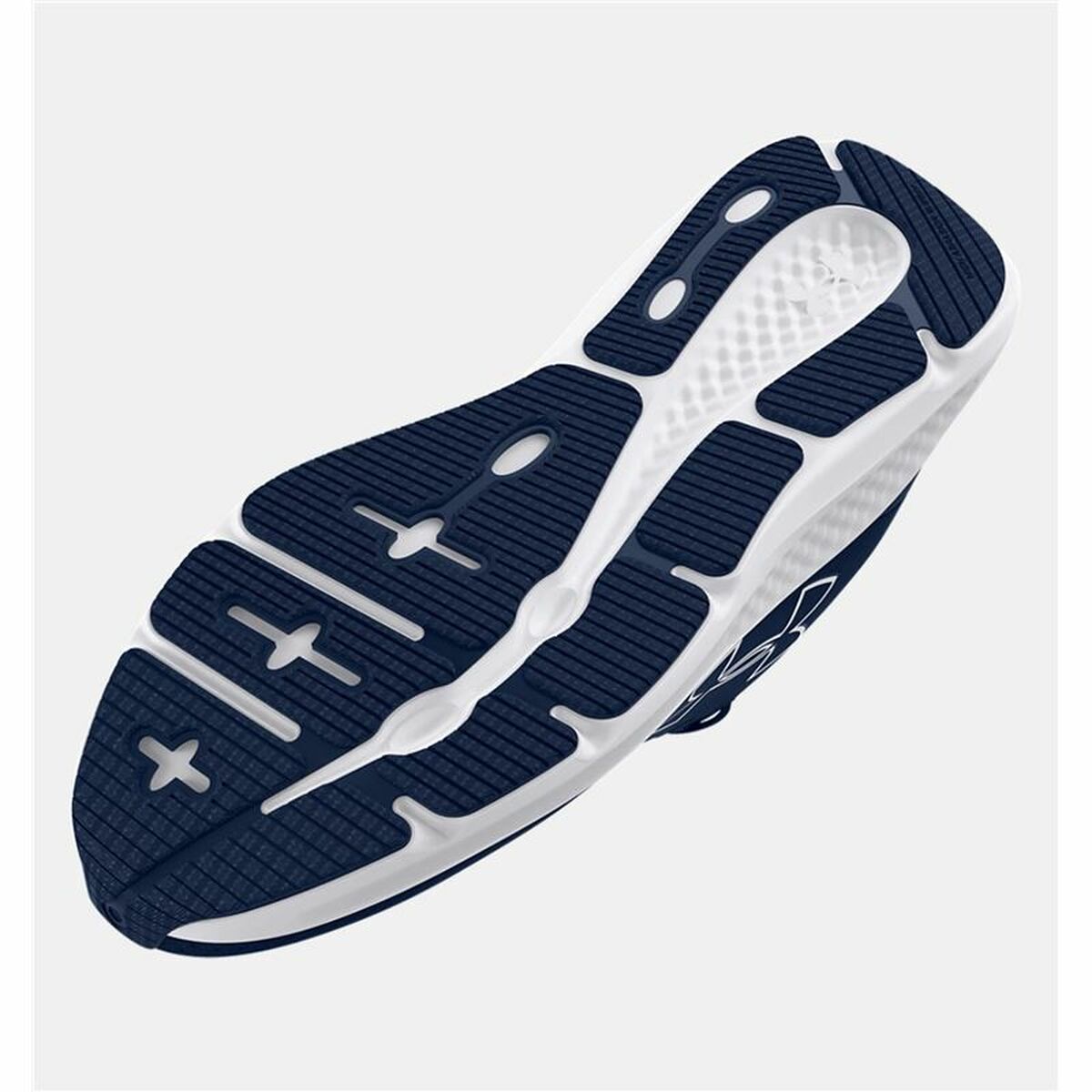 "Under Armour Charged yttersula i slitstarkt gummi med greppzoner"