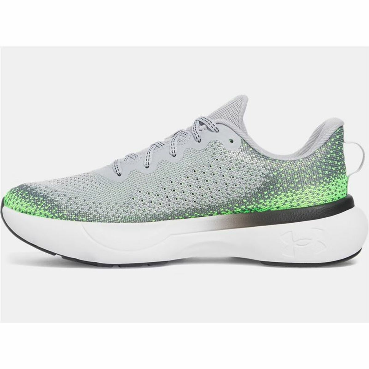 "Under Armour Infinite Grå med responsiv dämpning och ventilationspaneler"