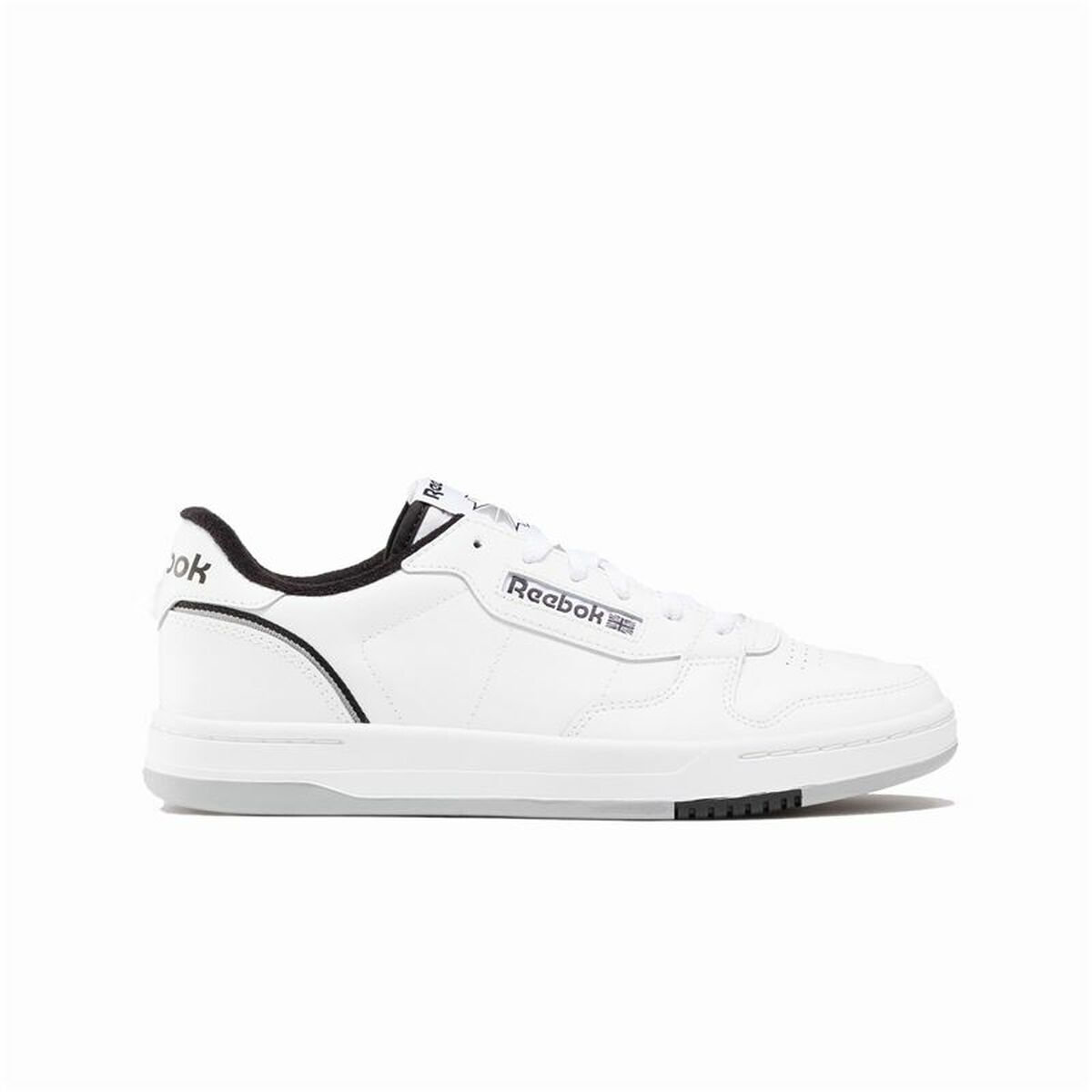 "Reebok Phase Court sportskor unisex vit och svart"