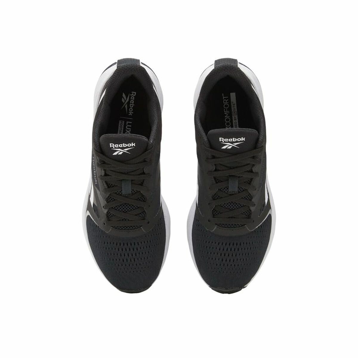 "Reebok Energen Tech Plus 2 Svart dam löparsko med 10 mm drop och 310 g vikt"