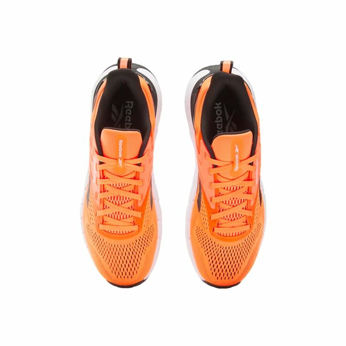 "Reebok Nano Orange herrsneaker med förstärkt häl och stabil bas"