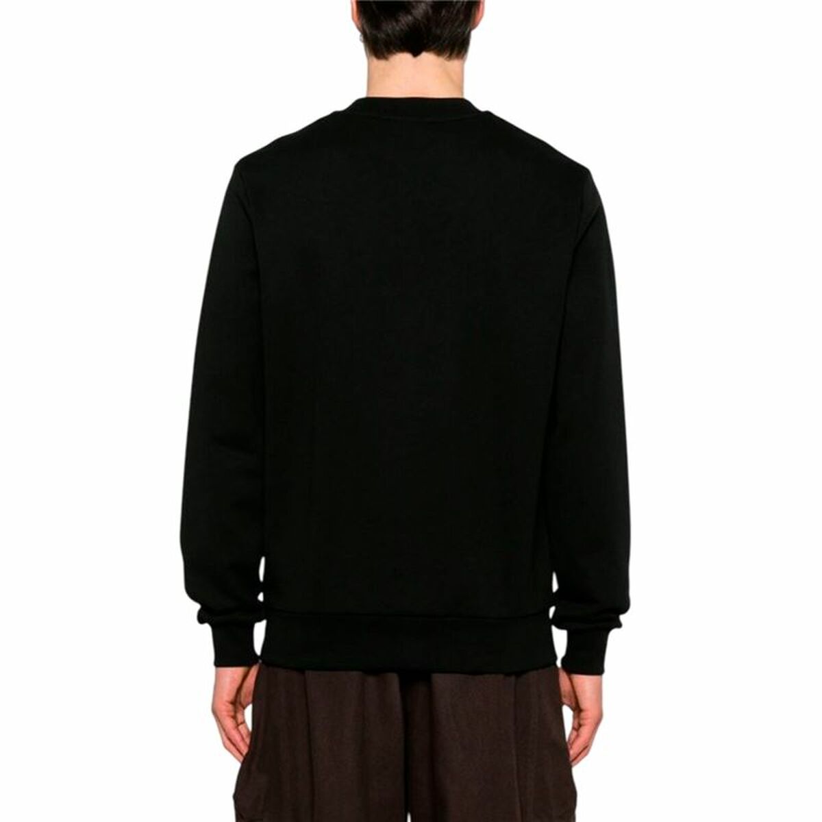 "Lacoste Core Performance tröja herr svart – baksida med ren och elegant design."