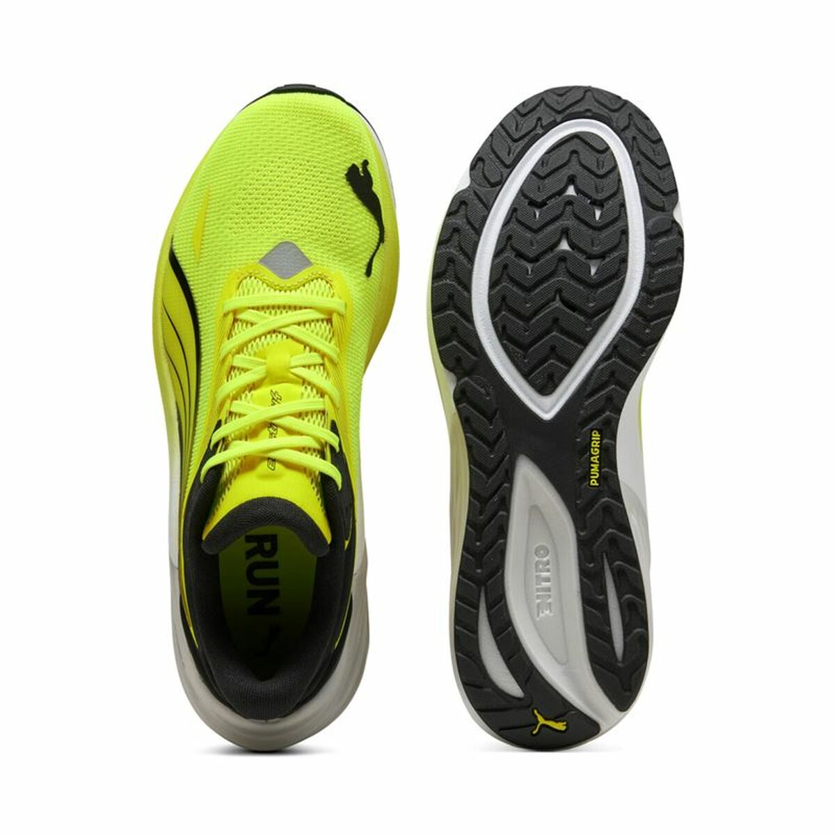 "Puma Electrify Nitro 4 slitstark yttersula med gummigrepp"