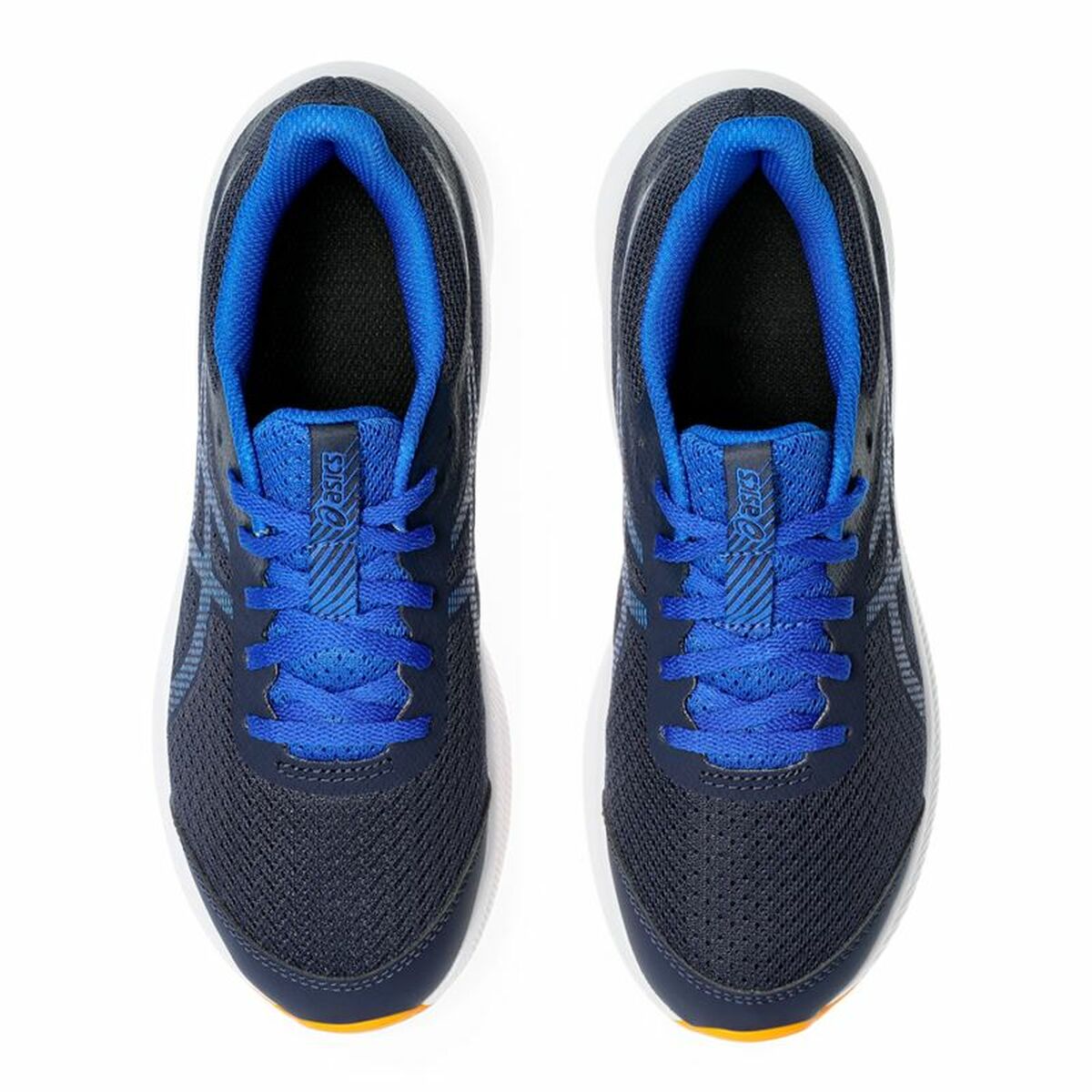 "Asics Patriot 13 GS Blå unisex löparsko med 10 mm drop och 250 g vikt"