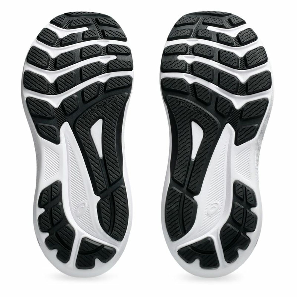 "Asics GT-1000 13 PS barnsko med EVA-mellansula och flexspår för grepp och rörelsefrihet."