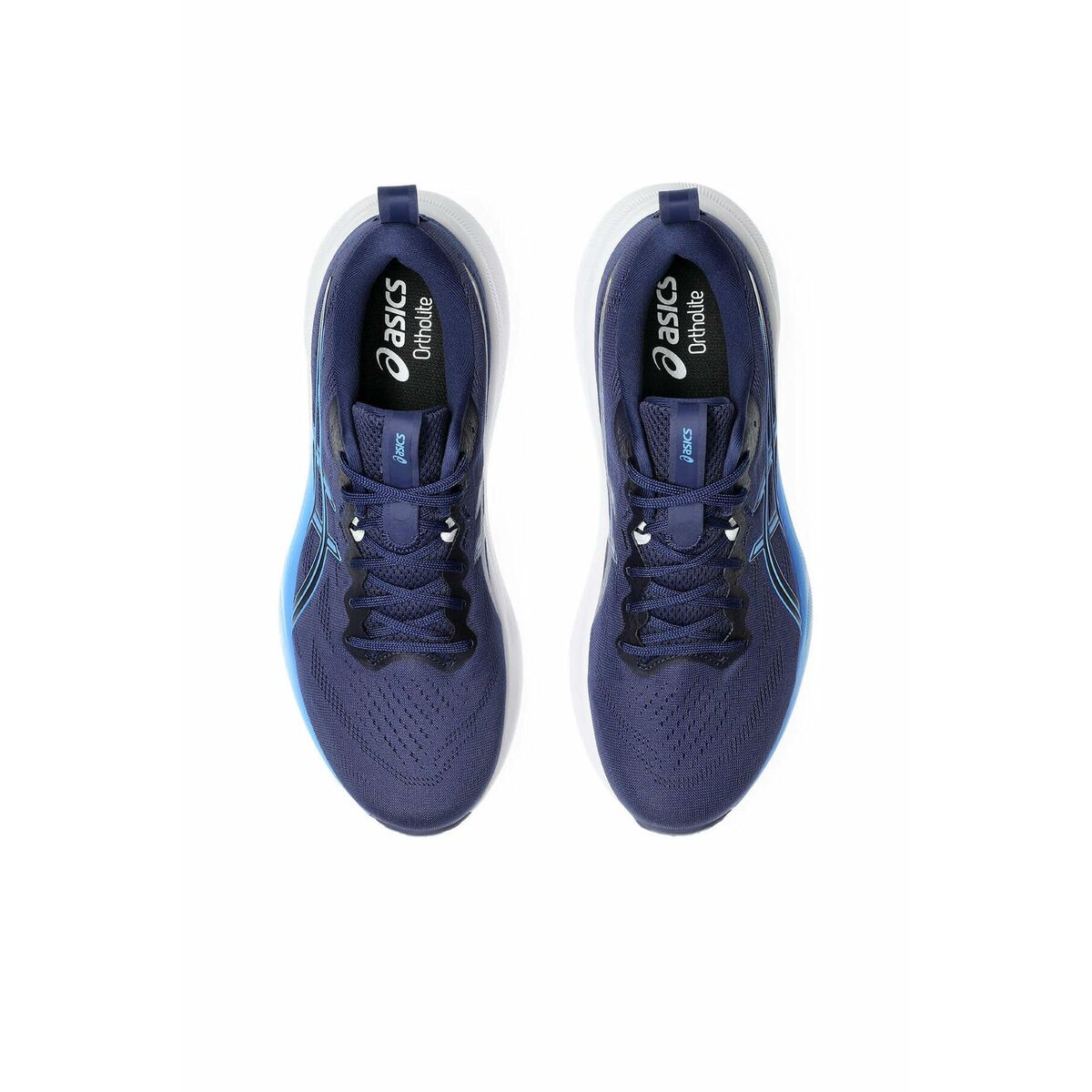 "Asics GEL-Pulse 16 blå herrsko med stöd och dämpning för löpning"