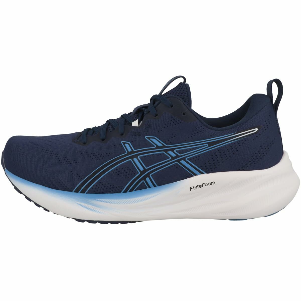 "Asics GEL-Pulse 16 ventilerande mesh-ovandel i blå design"