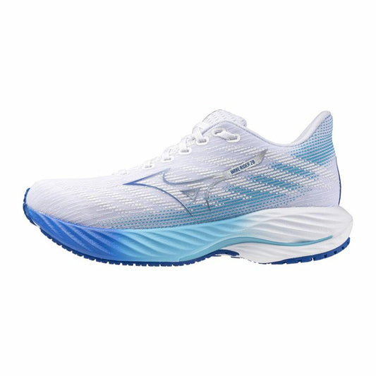 "Mizuno Wave Rider 28 – vit löparsko för dam"