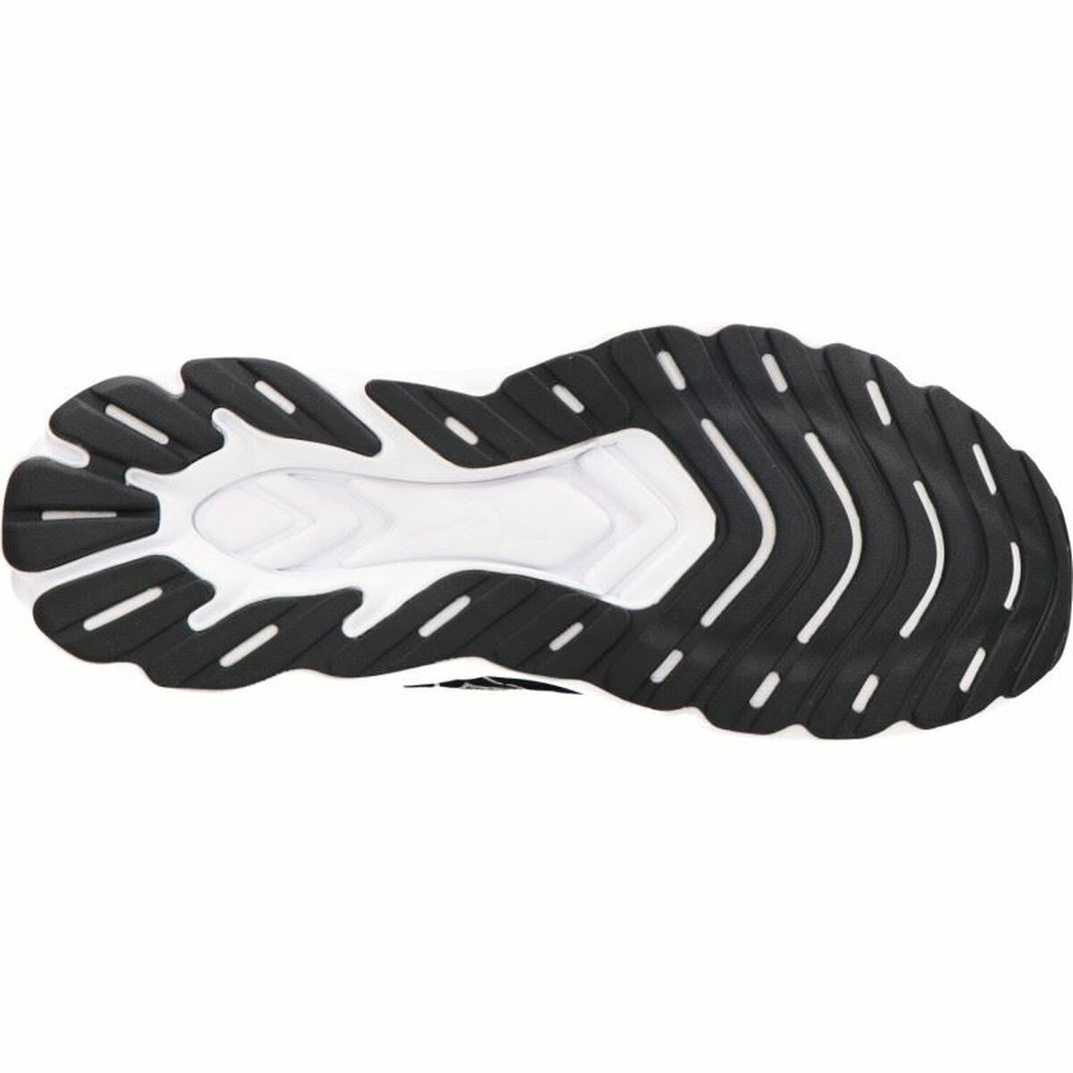 "Mizuno Wave Skyrise 6 ventilerande ovandel och stabil passform"