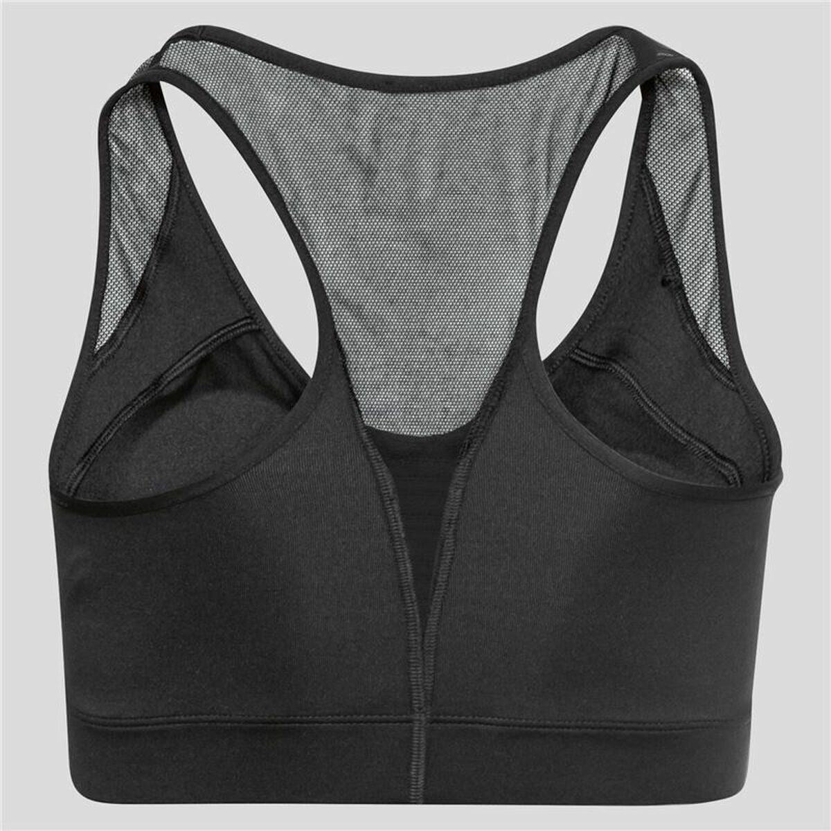 "Baksida av Odlo Bralette Essential – bekväm design med elastisk underbyst."
