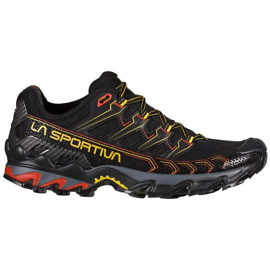"La Sportiva Ultra Raptor II herrlöparskor svart med 9 mm drop för terräng och långdistans"