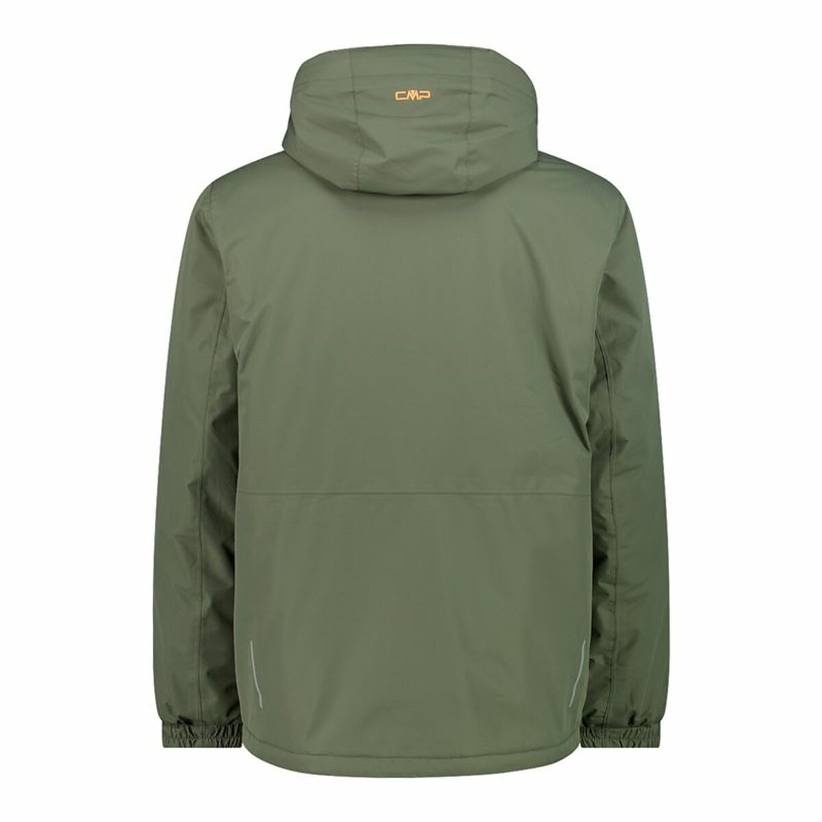 "Campagnolo Fix Sage träningsjacka herr mörkgrå – bakifrån med sportig design"