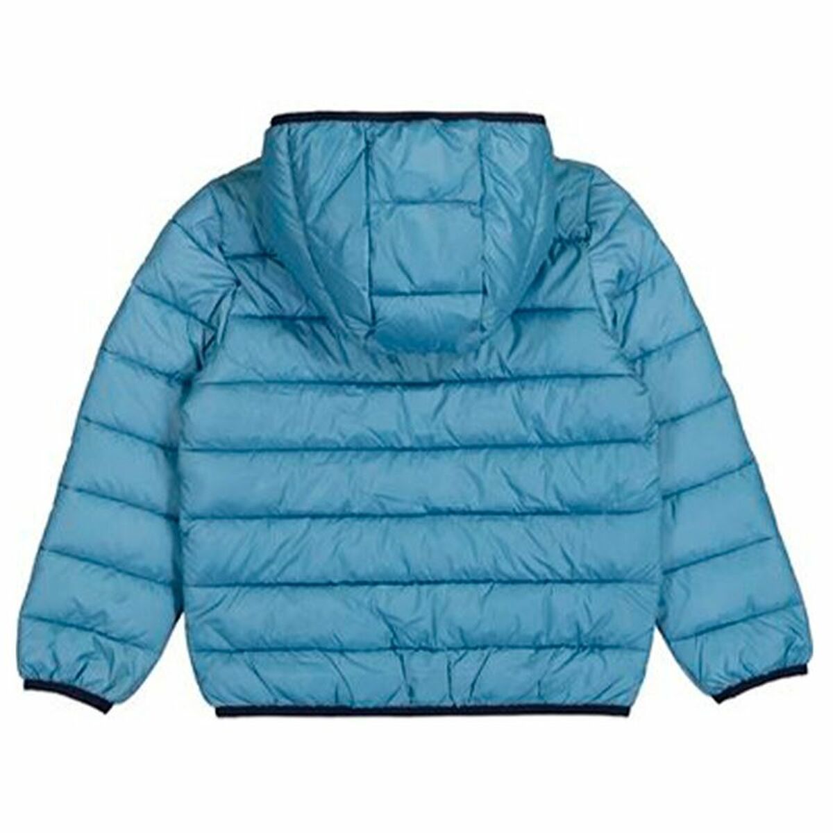 "Champion Hooded träningsjacka herr blå – bakifrån sportig stil"