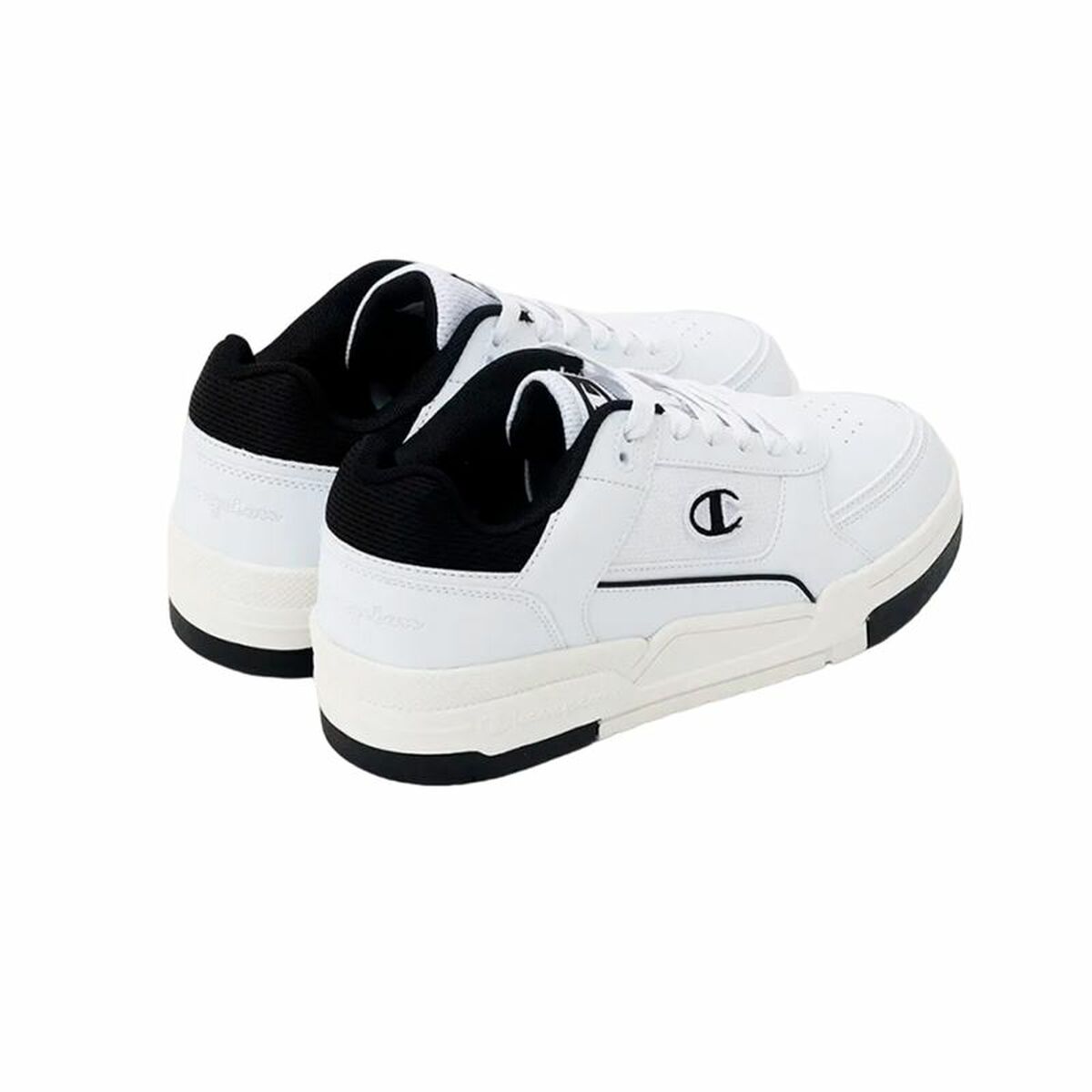 "Champion RD18 Heritage Low vit sneaker herr med klassisk Champion-logga"