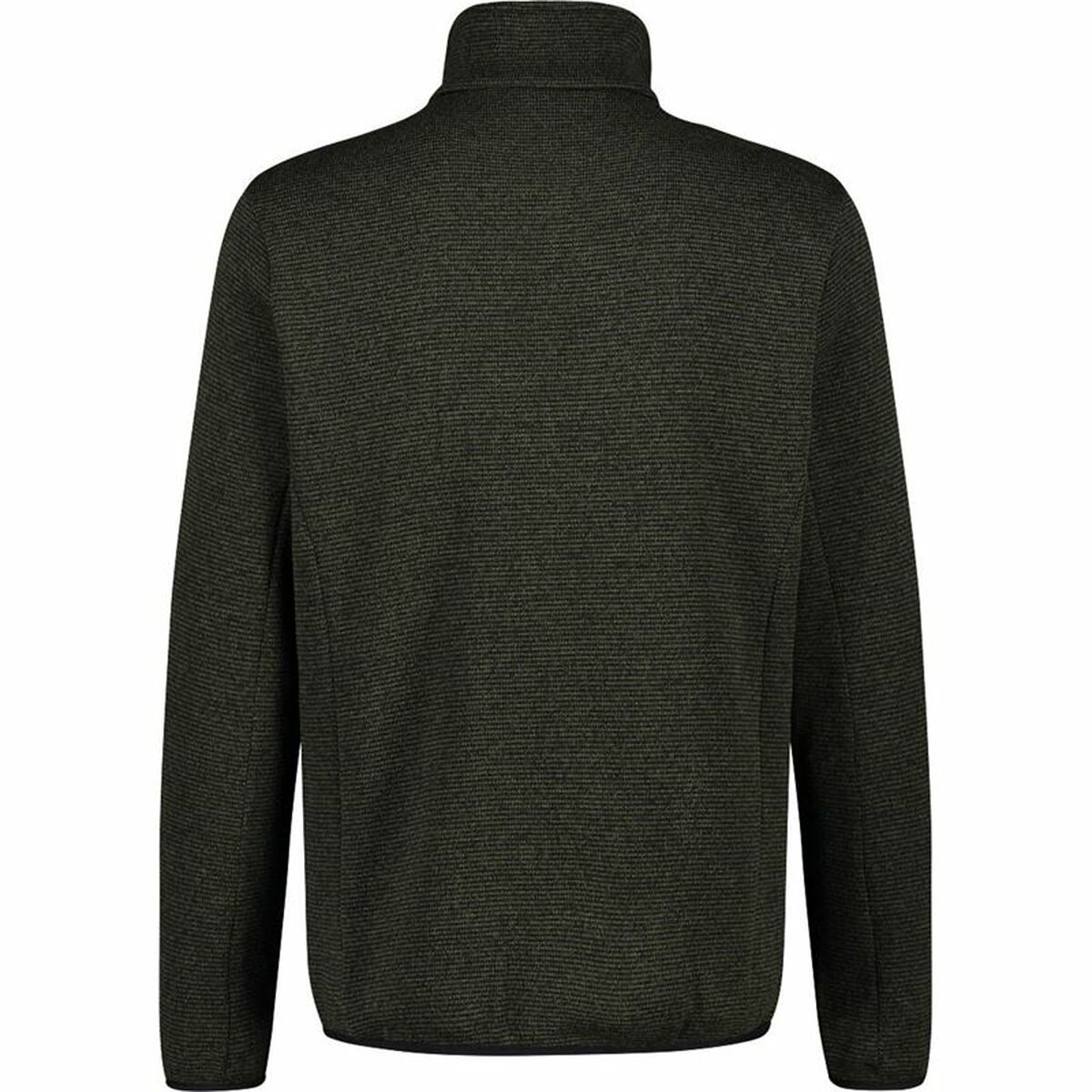 "Baksida av Campagnolo olivgrön sportjacka för herr, perfekt för berg och friluftsliv."