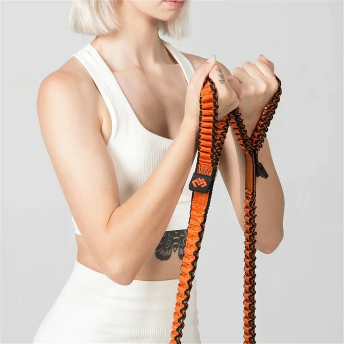 "Murtra träningsband används vid styrkeövningar och mobilitetsträning"