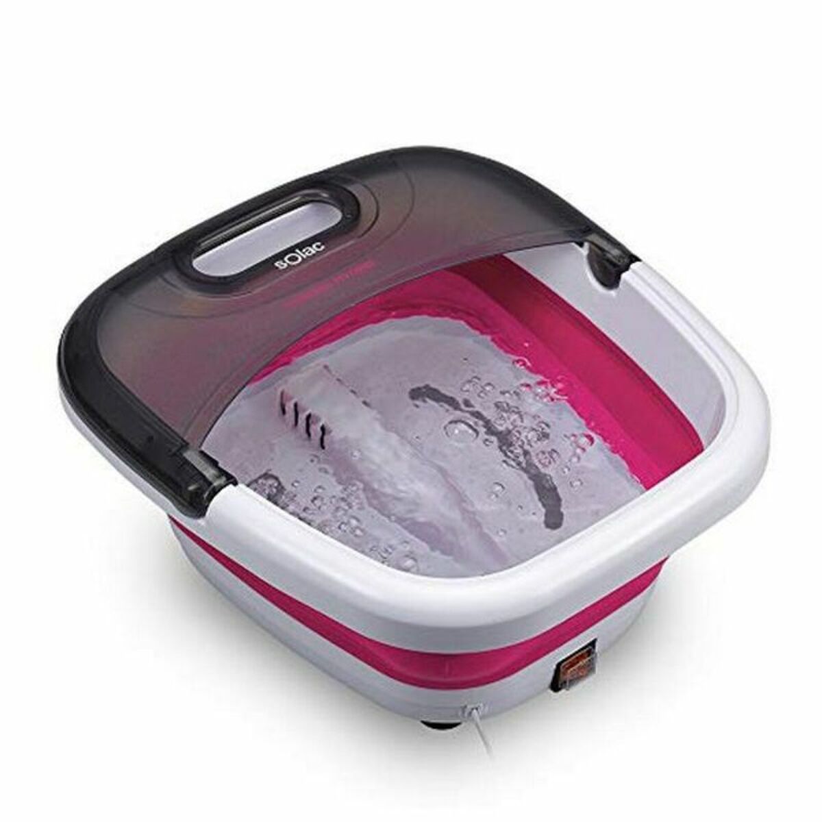 "Solac ME7756 hopfällbar fotmassage produktbild"