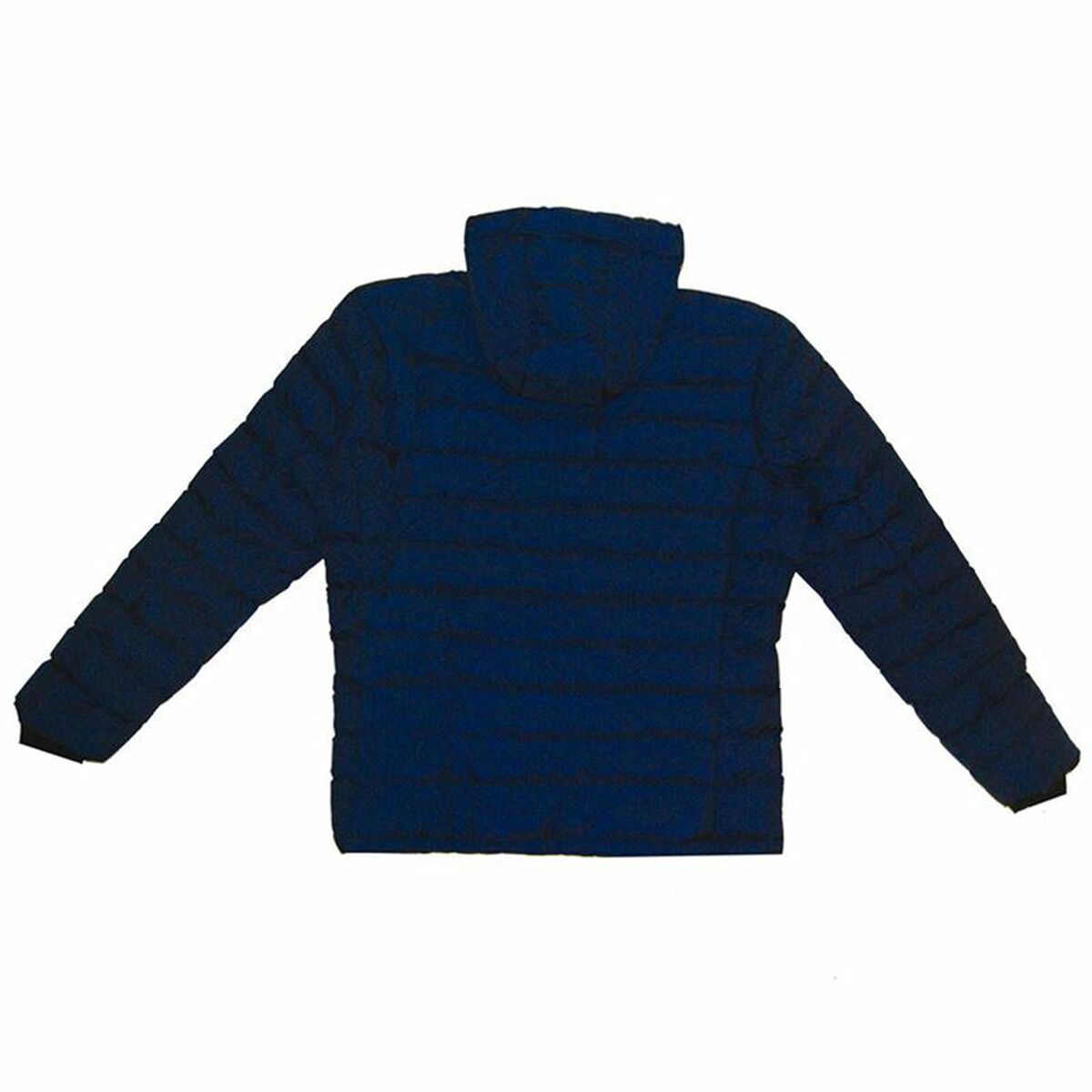 "Baksida av Joluvi Orion anorak herr mörkblå – lätt och tålig design."