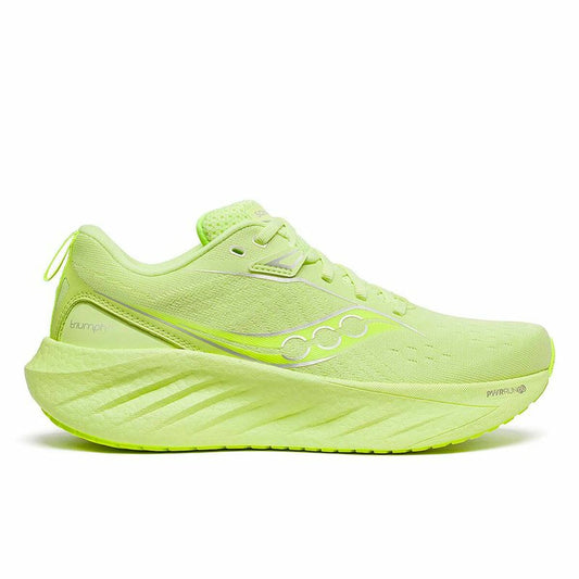 "Saucony Triumph 22 Grön löparsko dam 8 mm drop 300 g"