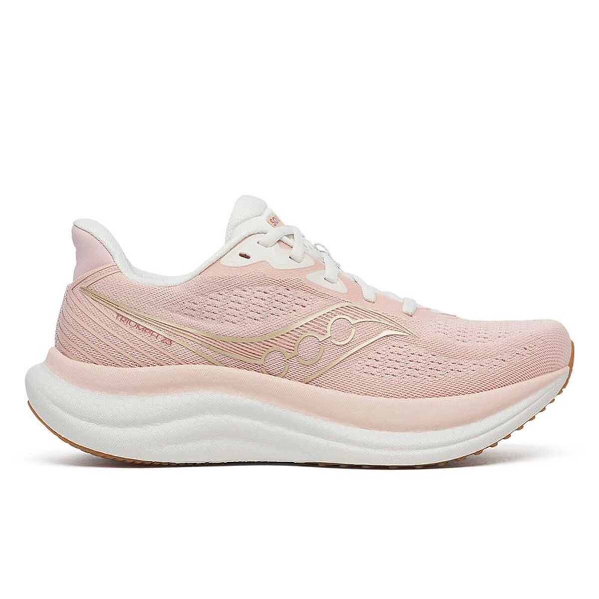 "Saucony Triumph 23 rosa löparskor dam helbild"