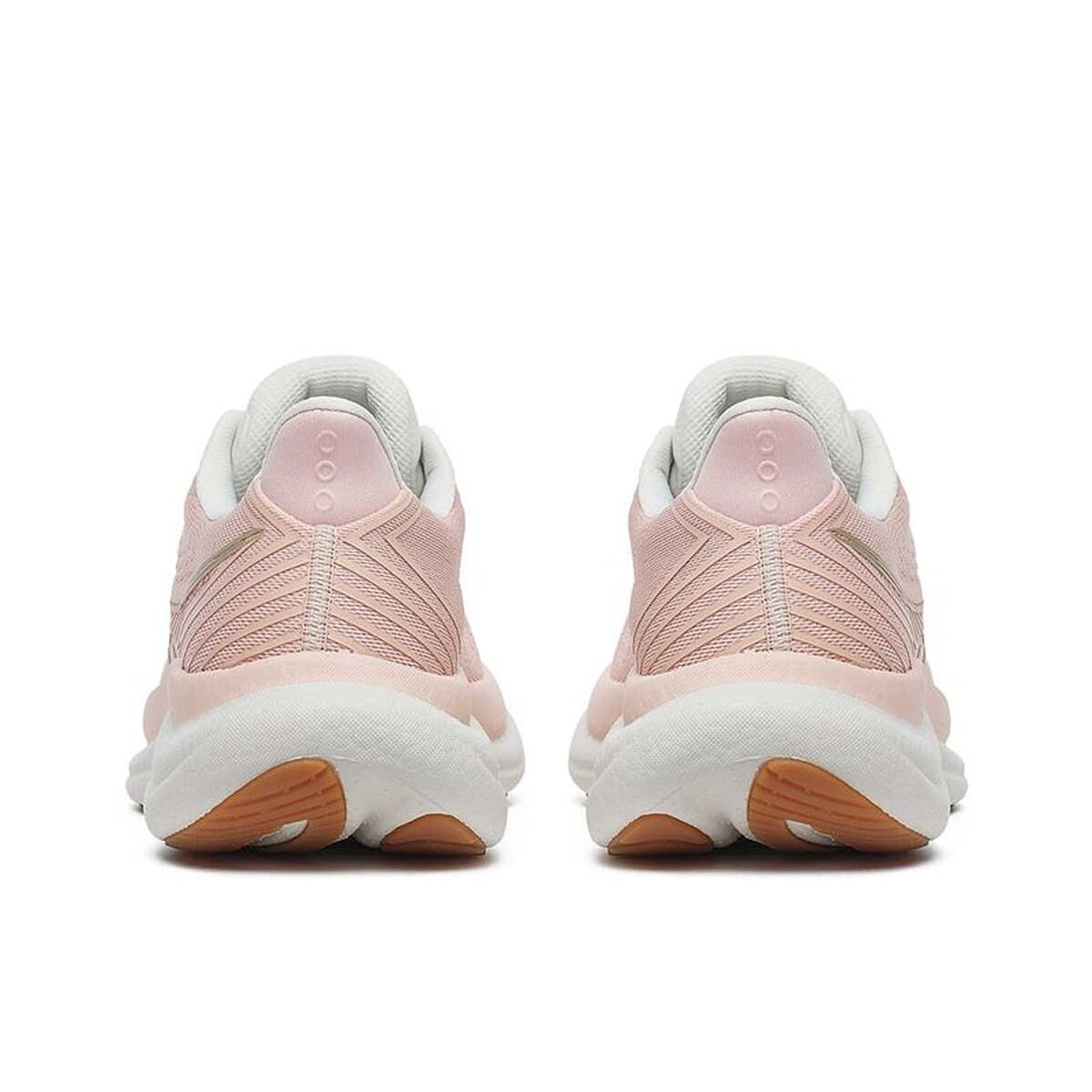 "Saucony Triumph 23 rosa löparsko bakifrån"
