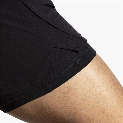 "Brooks High Point 5 2-in-1 sportshorts herr innerbyxa"