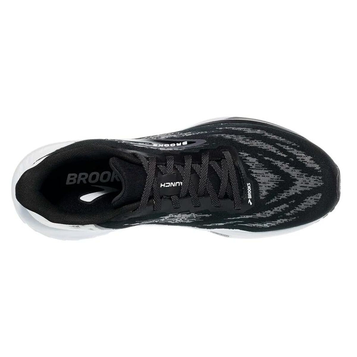 "Brooks Launch 11 ovandel syntet vit svart"