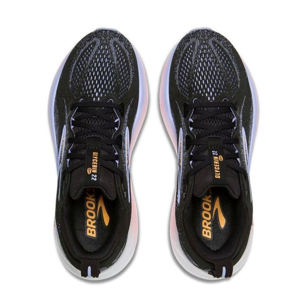 "Brooks Glycerin 22 ovandel mesh svart"