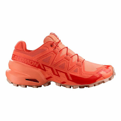 "Salomon Speedcross 6 Orange – teknisk trailsko med Contagrip MA-yttersula"