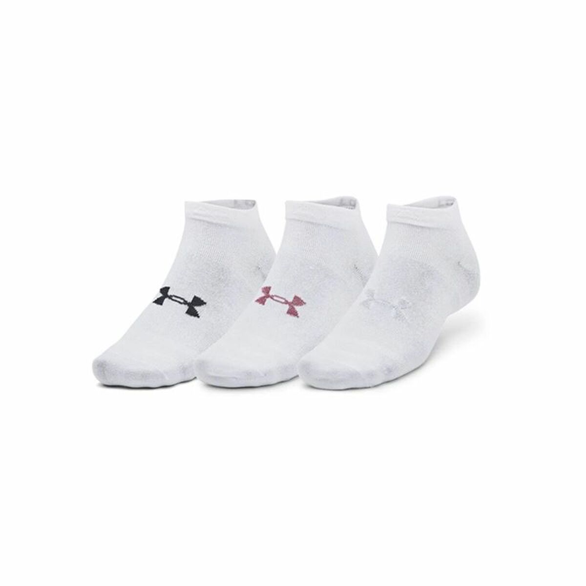 "Under Armour Essential vita strumpor 3-pack unisex – produktbild"