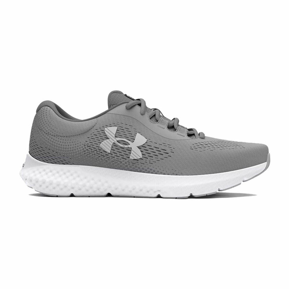 "Under Armour Charged Rogue herr löparsko grå med Charged Cushioning och Micro G dämpning"
