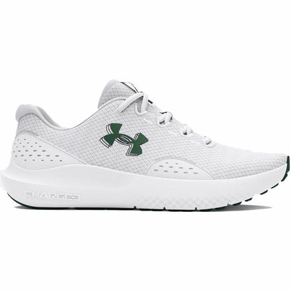 "Under Armour Charged Surge 4 dam löparskor vit med 8 mm drop och 260 g vikt"