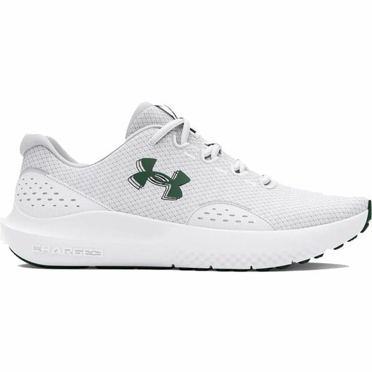 "Under Armour Charged Surge 4 dam löparskor vit med 8 mm drop och 260 g vikt"