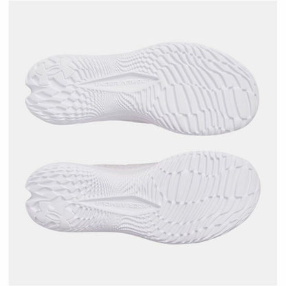 "Under Armour Velociti 4 Vit multi-surface yttersula för grepp"