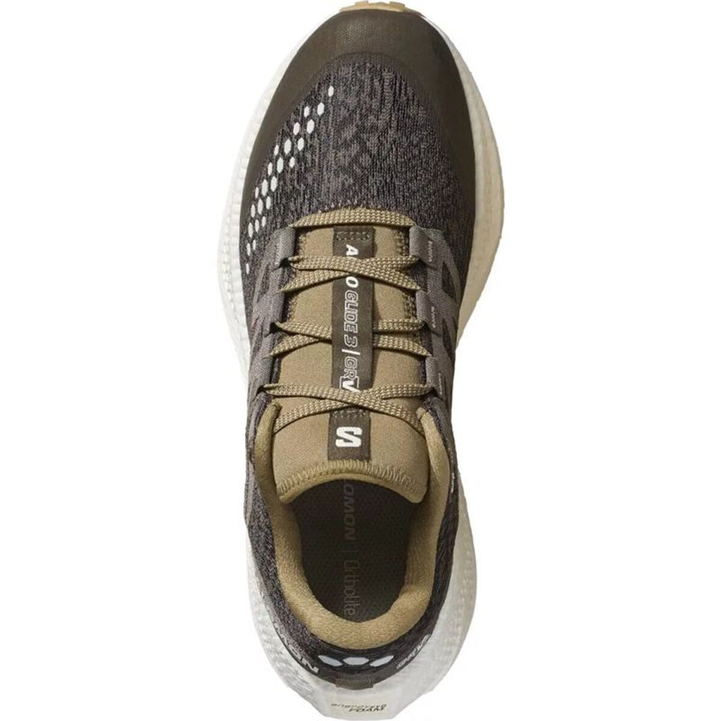 "Salomon Aero Glide 3 GRVL löparskor herr brun ovansida"