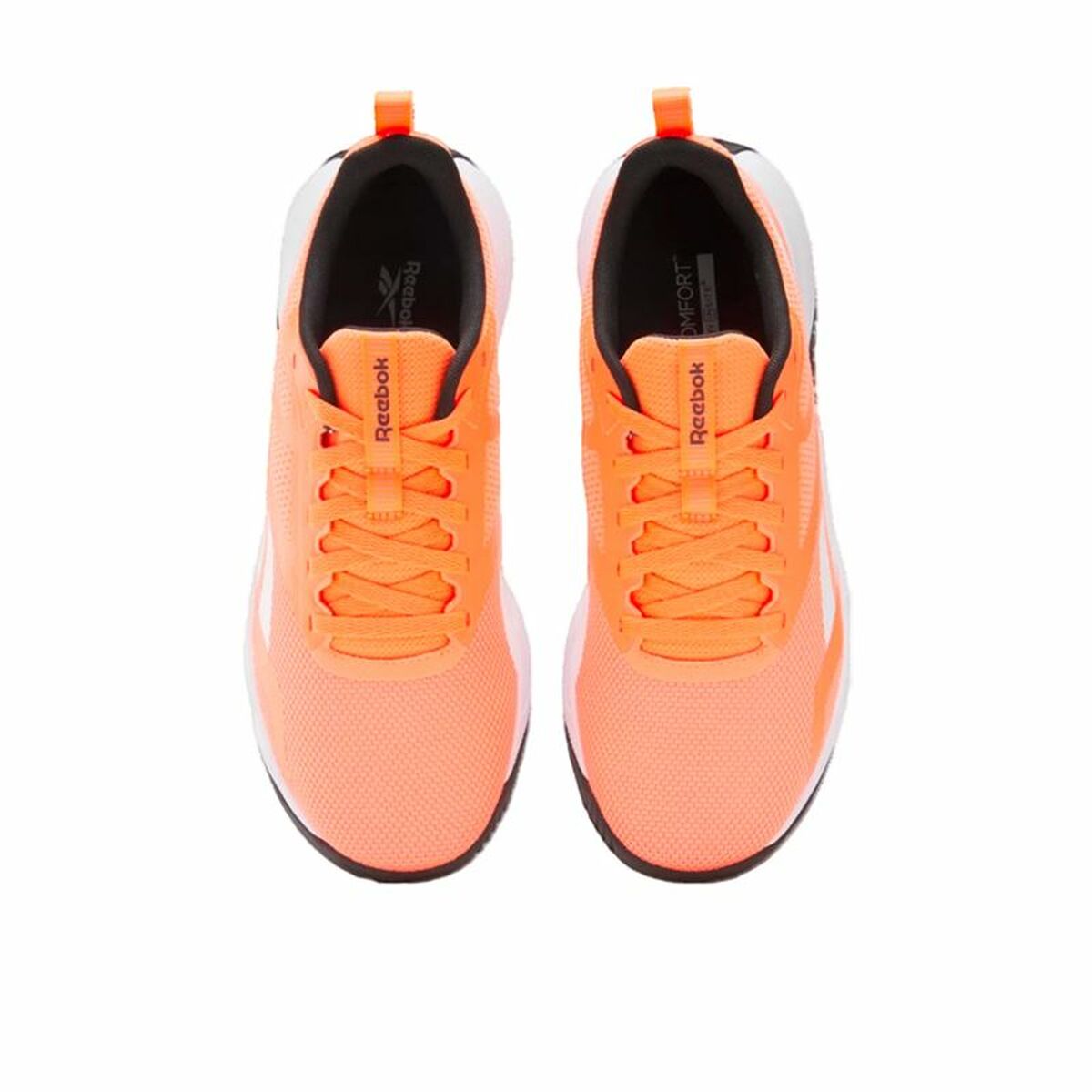 Reebok Sportskor orange med ventilerande textilovandel"