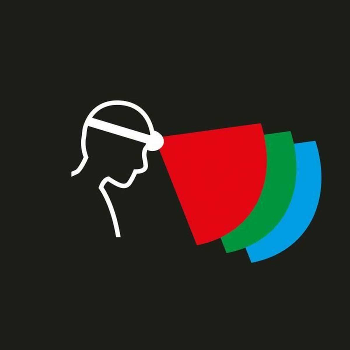 "Petzl E069BA00 – robust svart LED-pannlampa för löpning och vandring"