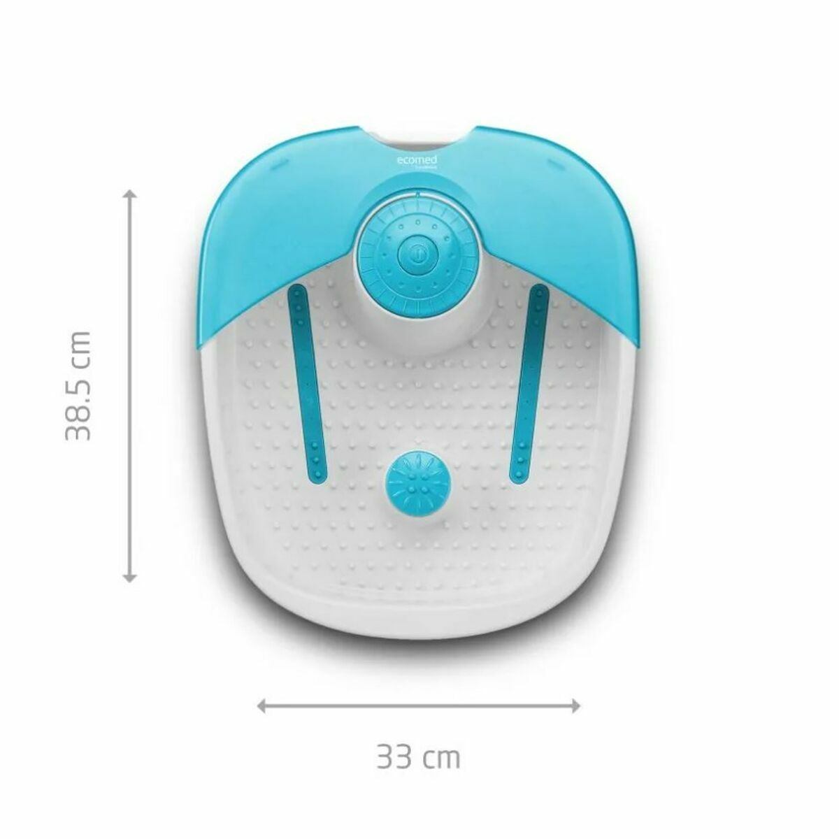 "Medisana 23716 fotmassagesystem med timer och AC-drift"