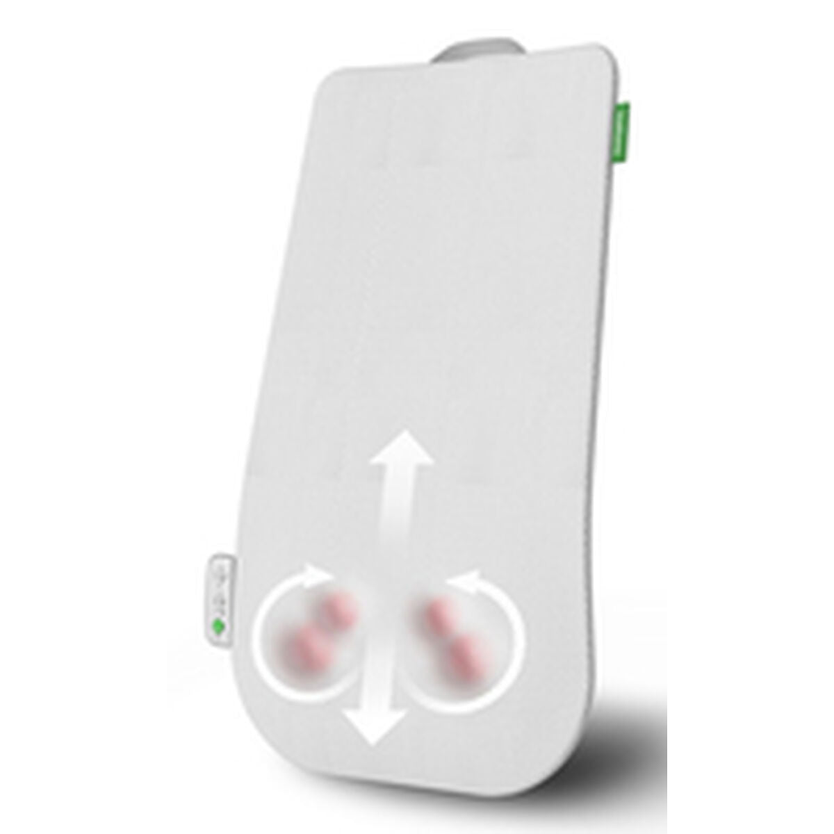 "Medisana MC 600 2-i-1 Shiatsu värmemassage grå vit"