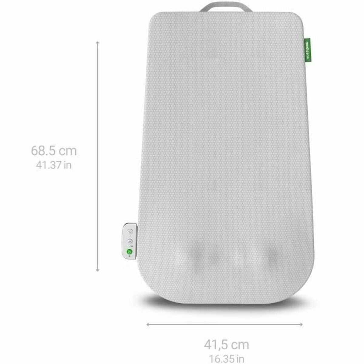 "Medisana MC 600 shiatsu massager för rygg och nacke"