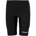 "Uhlsport Goalkeeper sport-leggings dam svart framifrån"