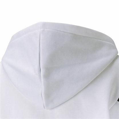 "Puma Rebel Block Full-Zip Hoodie vit – barnjacka med hel dragkedja och huva."