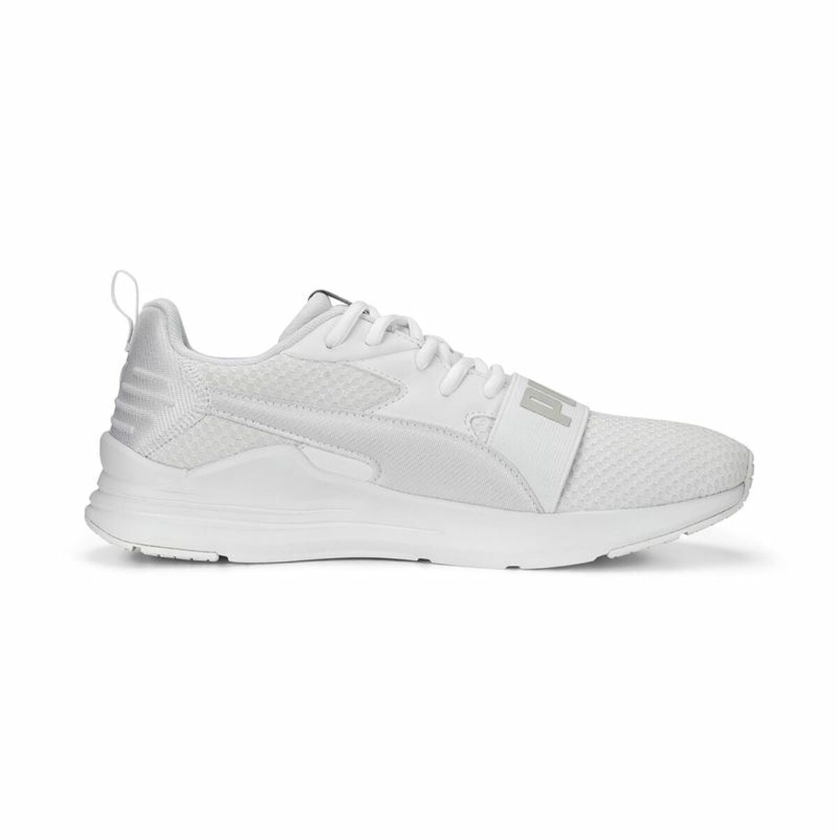 "Puma Wired Run Pure unisex löparsko vit med EVA-dämpning"