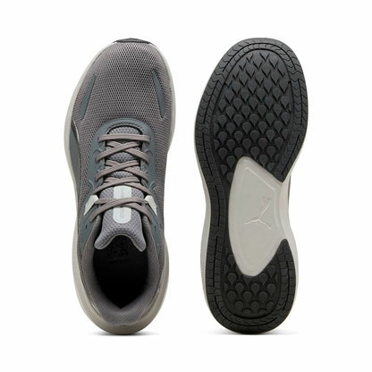 "Puma Skyrocket Lite Mörkgrå slitstark yttersula med grepp"