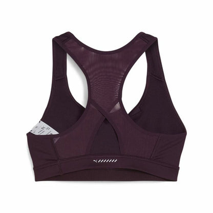 "Puma 4Keeps Run Bra svart – baksida med brottarrygg och ventilerande material."