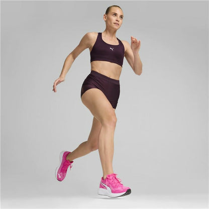 "Puma 4Keeps Run Bra svart – modell springer i sport-bh med medelhög support."