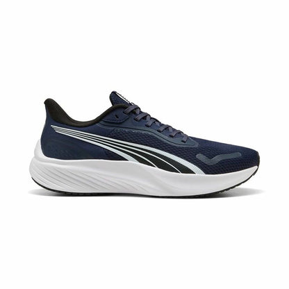 "Puma Pounce Lite Navy Marinblå herr löparsko med NITRO FOAM-dämpning"