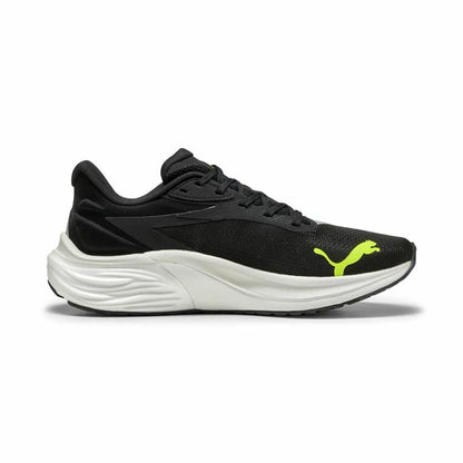 "Puma Electrify Nitro 4 Svart ventilerande ovandel i mesh"